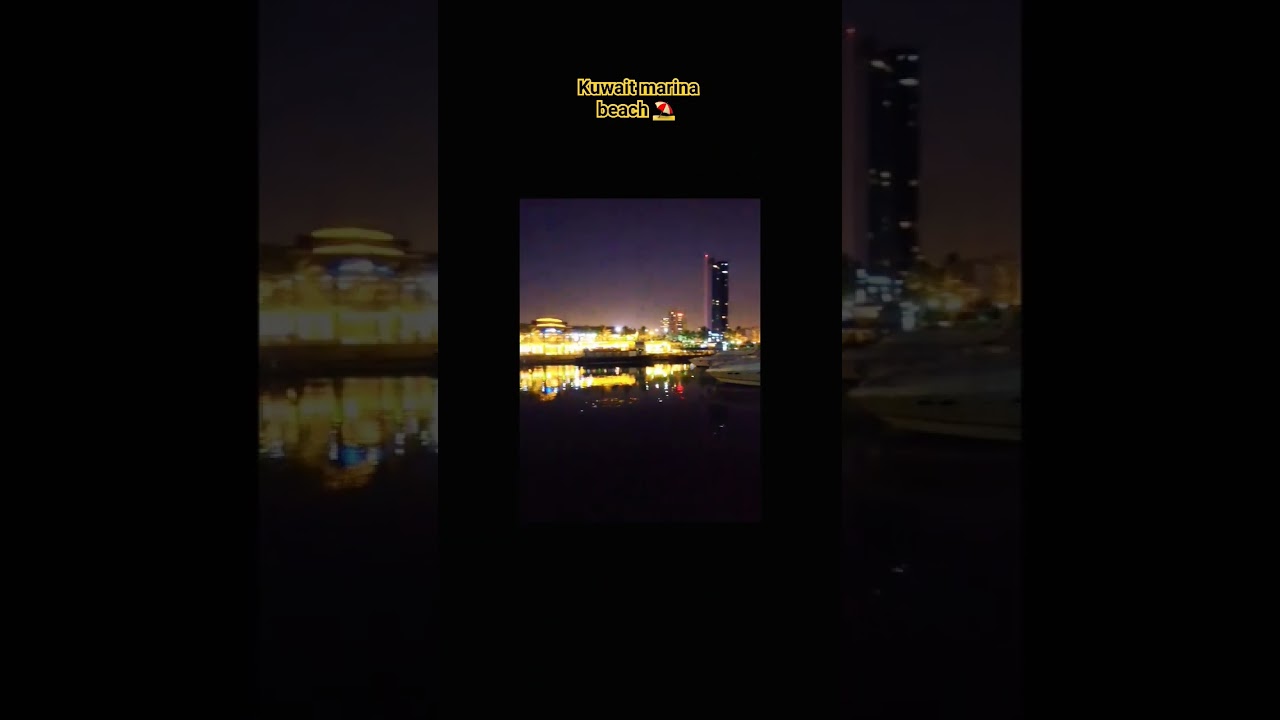 Beautiful views at Marina beach in Kuwait 🇰🇼 