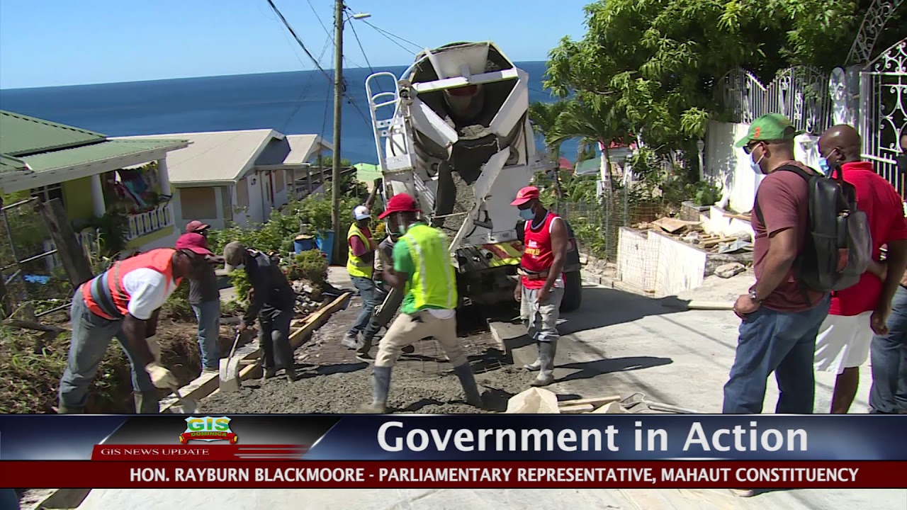 GOVERNMENT IN ACTION - Checkhall Road Rehabilitation