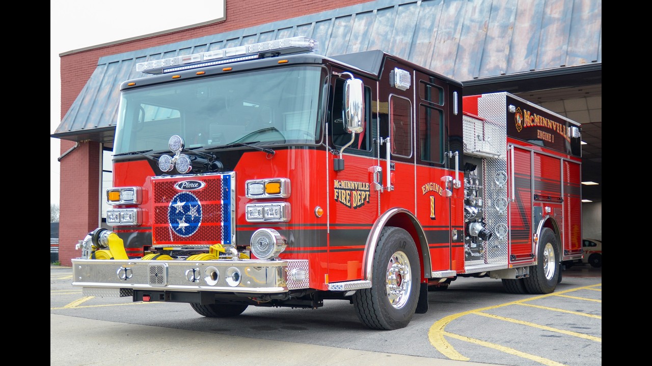 Truck Walk-Around: McMinnville, TN - Pierce Saber Pumper 40726