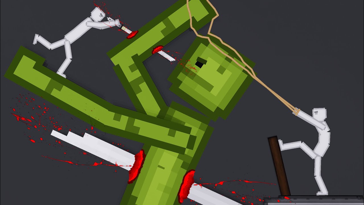 Giant Melon Playground Vs People In People Playground (5)