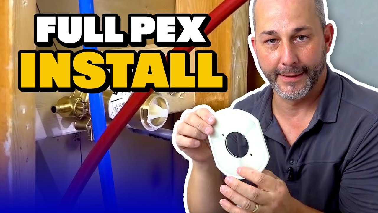 How to Install a Pex Shower | Full Installation Tutorial