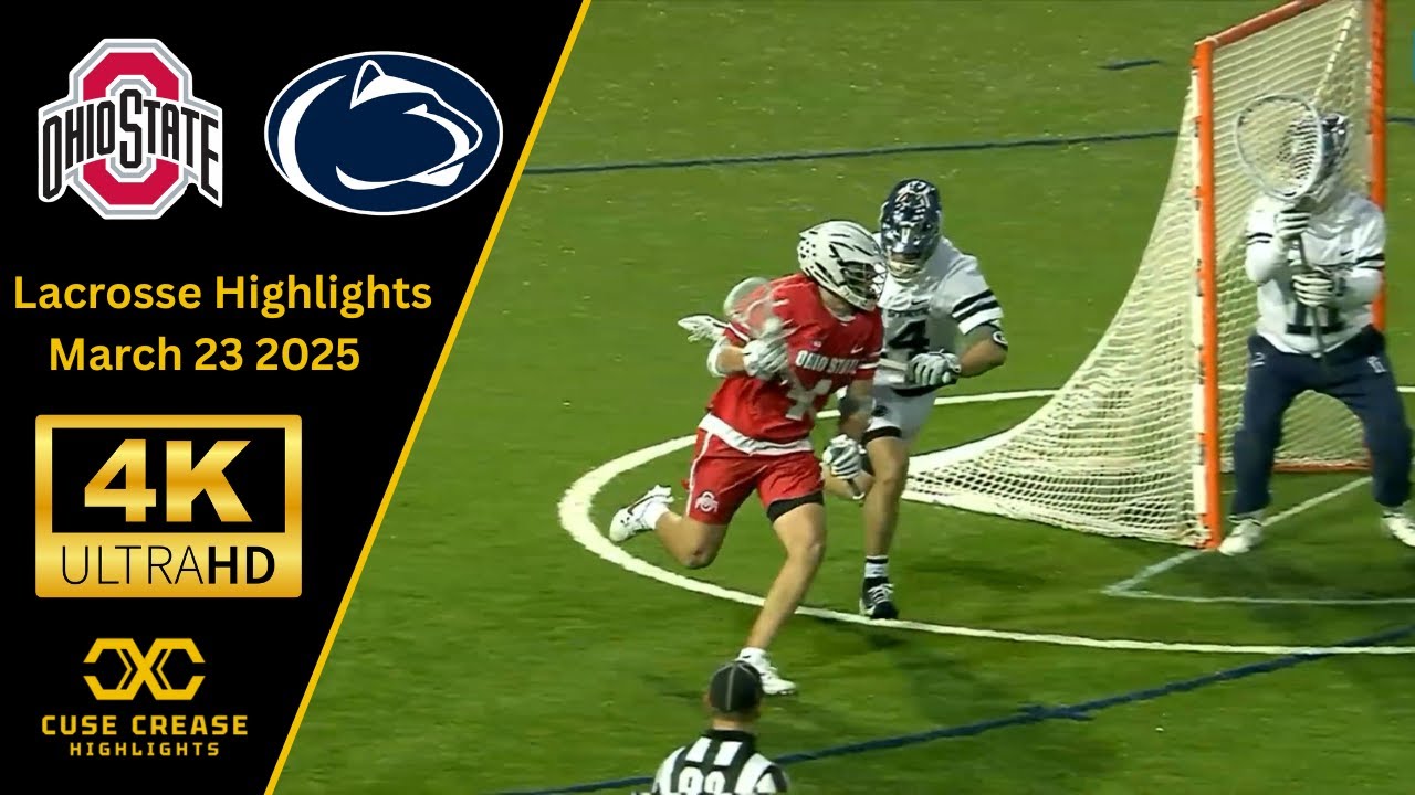 Ohio St vs Penn St | 2025 4k Lacrosse