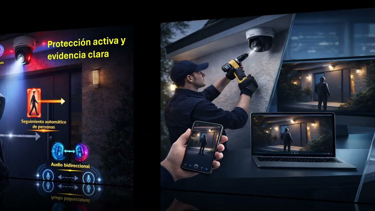 Video de Cámara wifi PT Dahua