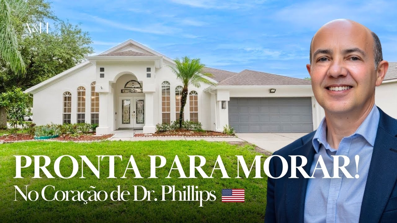 CASA REFORMADA E PRONTA PARA MORAR EM DR. PHILLIPS!