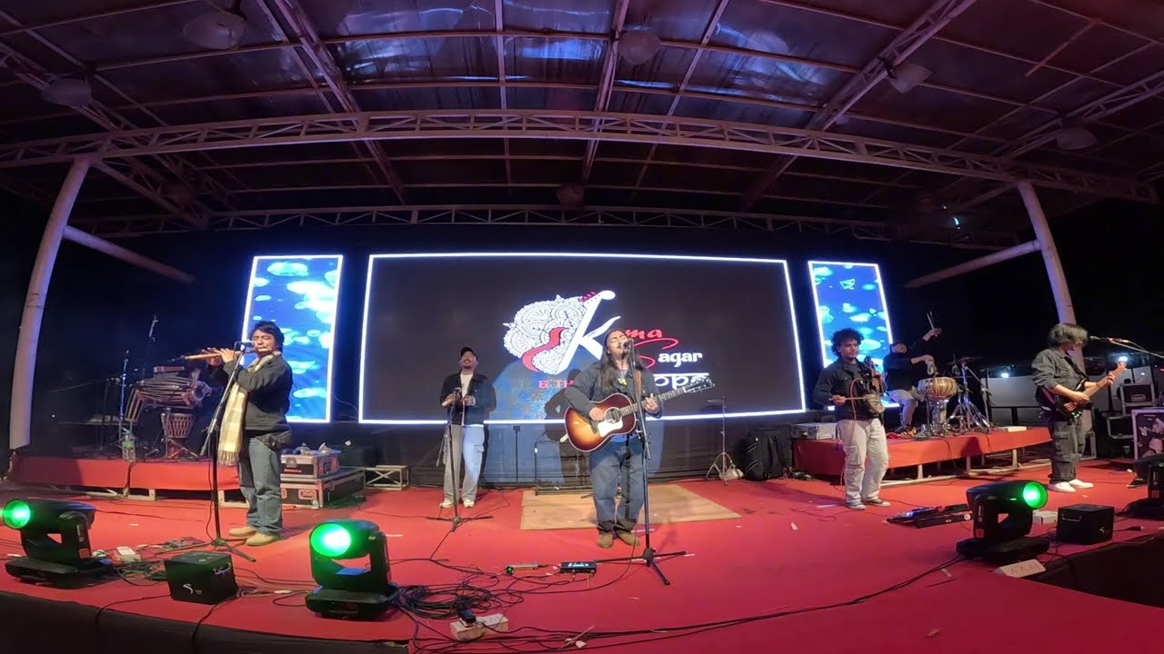 KumaSagar & The Khwopa || Live Concert || First Time In Sikiim ||  Next Level Crowed  ||