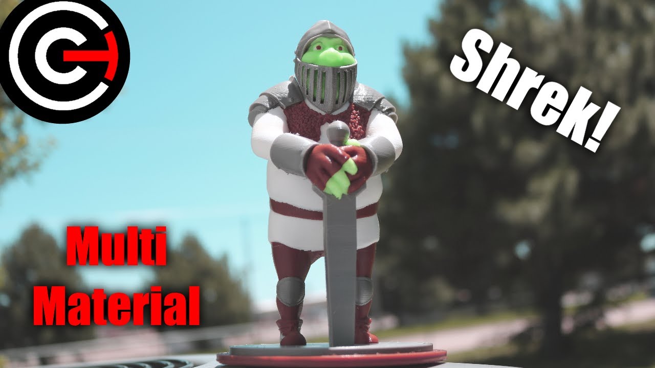3D Printed Shrek! Printed with the Palette 2 Pro