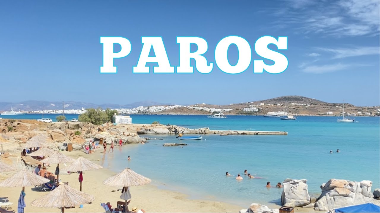 Beach life in Paros Greece | List of best beaches| Best beach to watch the sunset