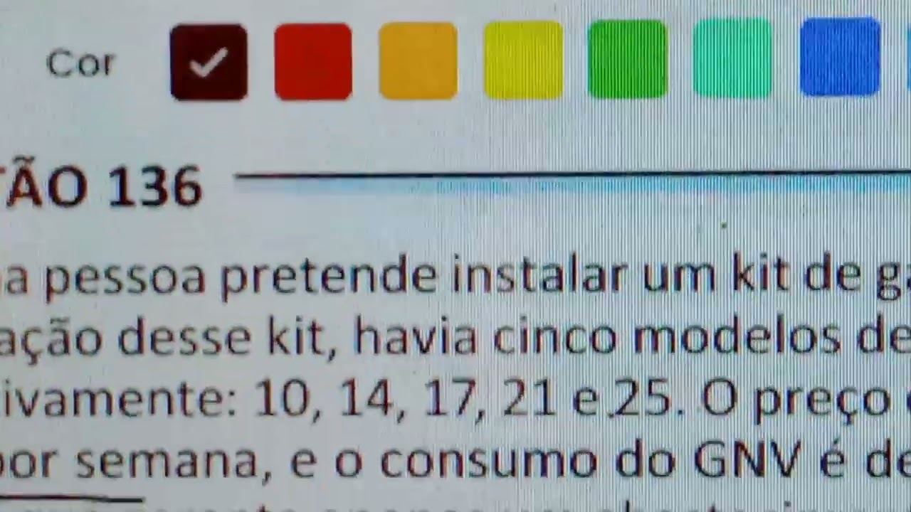 Resolução da questão 136 do Enem 2025