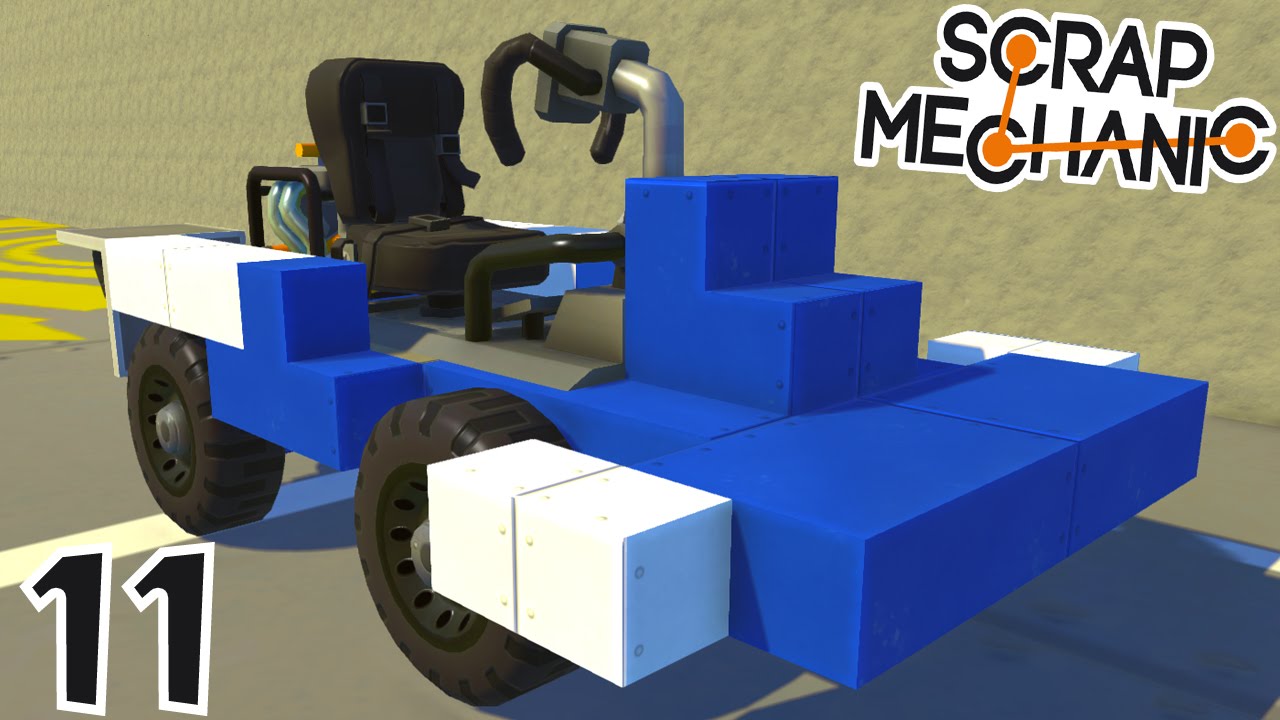 CONSTRUCTION D'UN KART ! | Scrap Mechanic ! #Ep11
