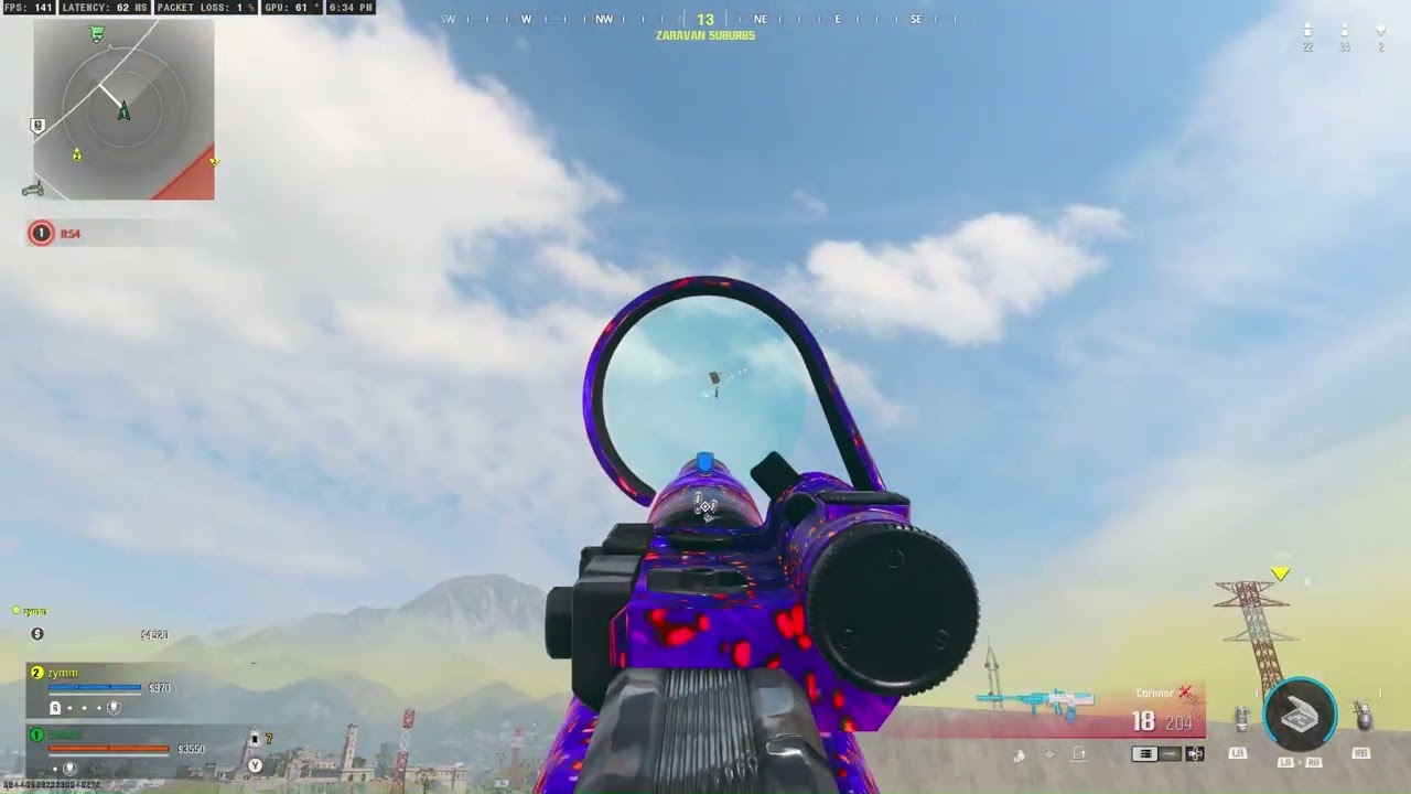 Rinsing players in Warzone