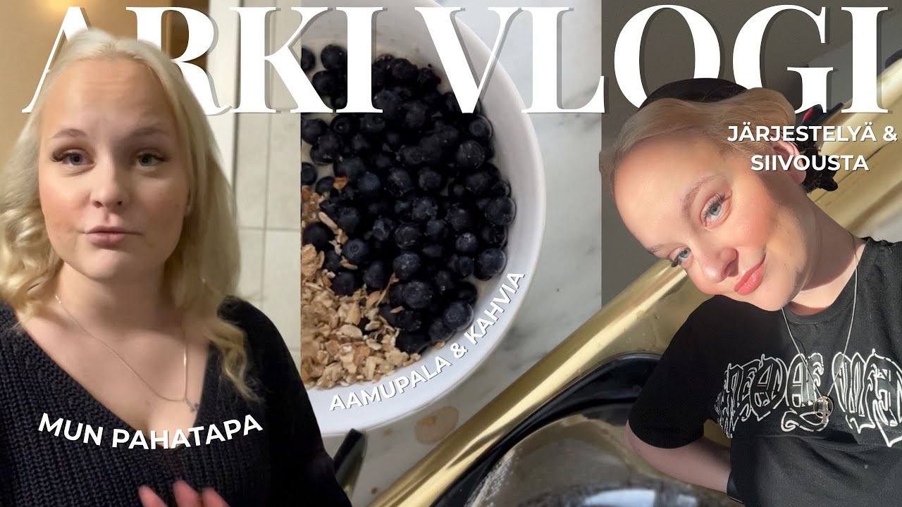 ARKI VLOGI! - siivousta & järjestelyä + alekoodi!! ✨☺️ // TAMMIKUU VLOGI 1
