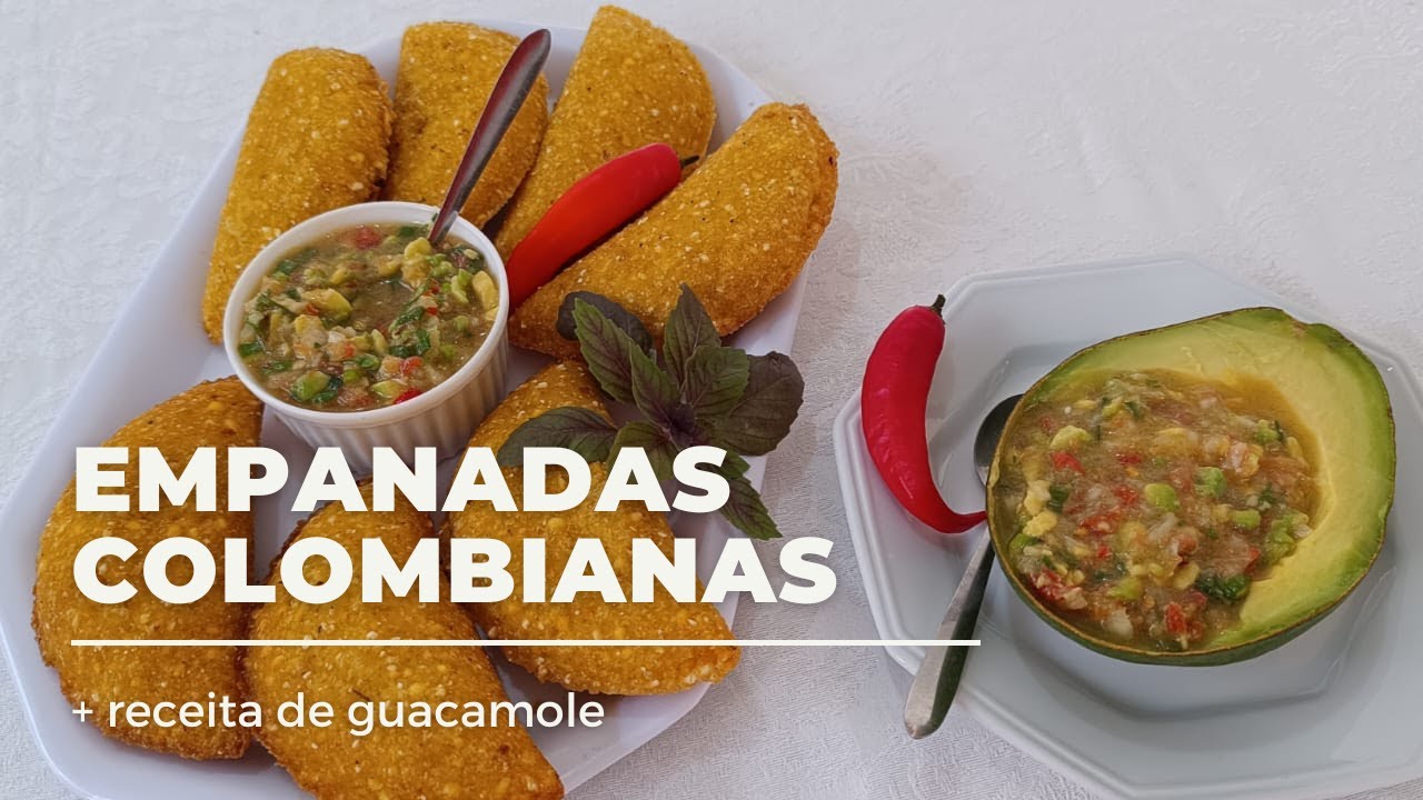Receita colombiana empanadas com canjica
