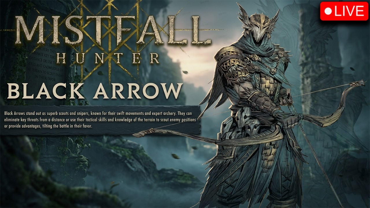 MISTFALL LAUNCH!🏹BLACK ARROW🏹🏹BOW IN EVERY GAME🏹ALWAYS THE BOW🏹