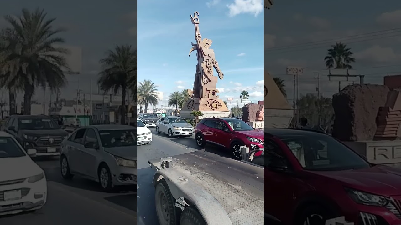 De paso por el Puente broncos Reynosa 