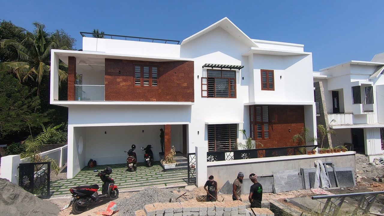 Stylish New Independent villa for sale in Ernakulam,2400sqft, 5BHK-KochinProperties Pvt Ltd