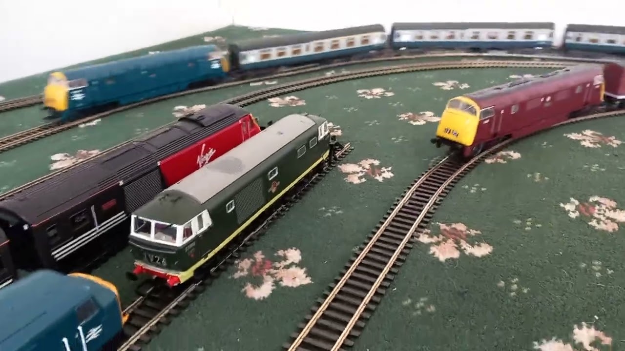WARSHIPS RUNNING...on the layout. 16/01/2025.