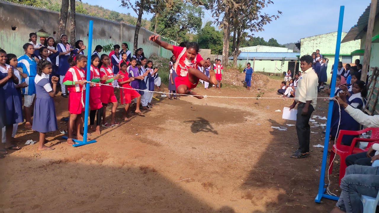 High Jump 🦘🦘🦘 Girls school students