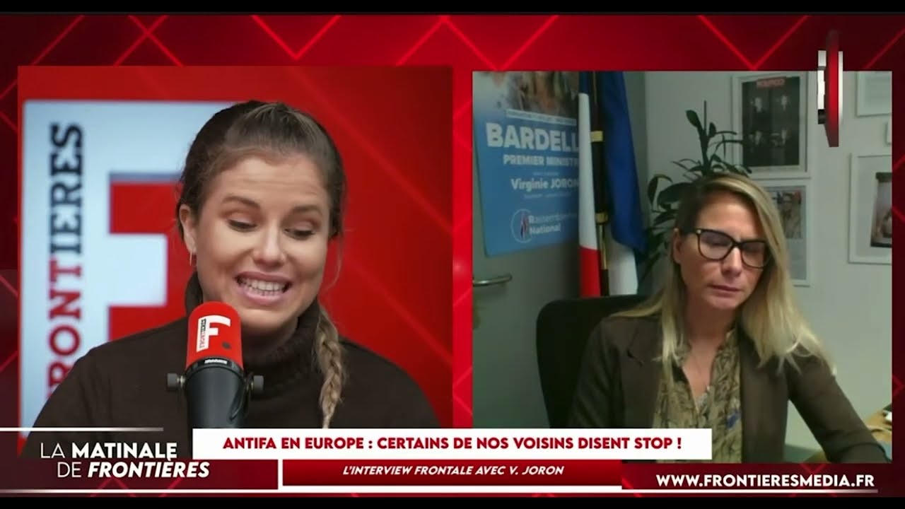 Virginie JORON dans la matinale de  @Frontières