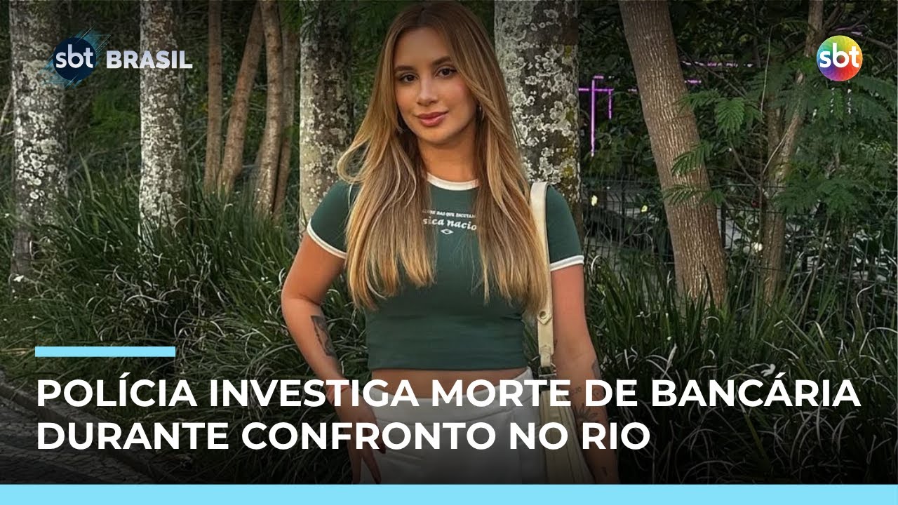 Polícia investiga morte de bancária durante tiroteio na Linha Amarela no Rio | #SBTBrasil