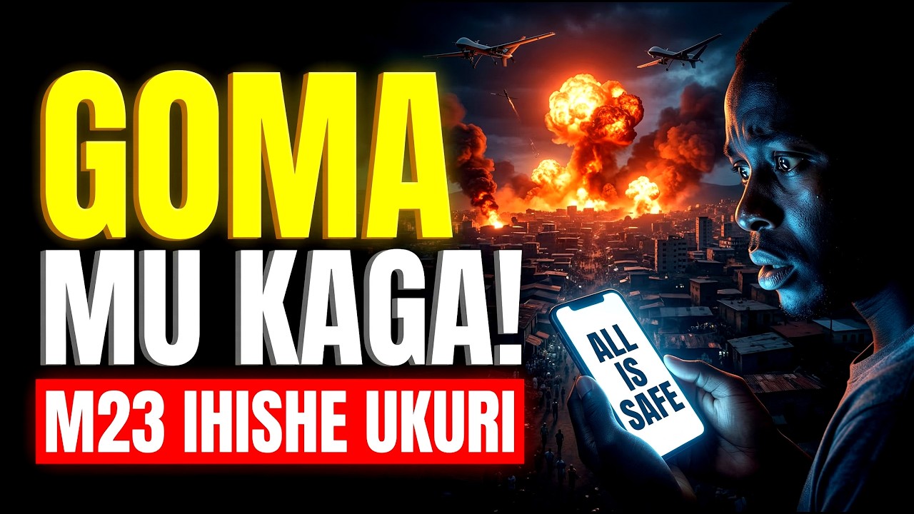 GOMA MU KAGA! 🛑 FARDC yubuye intambara M23 ihisha ukuri.
