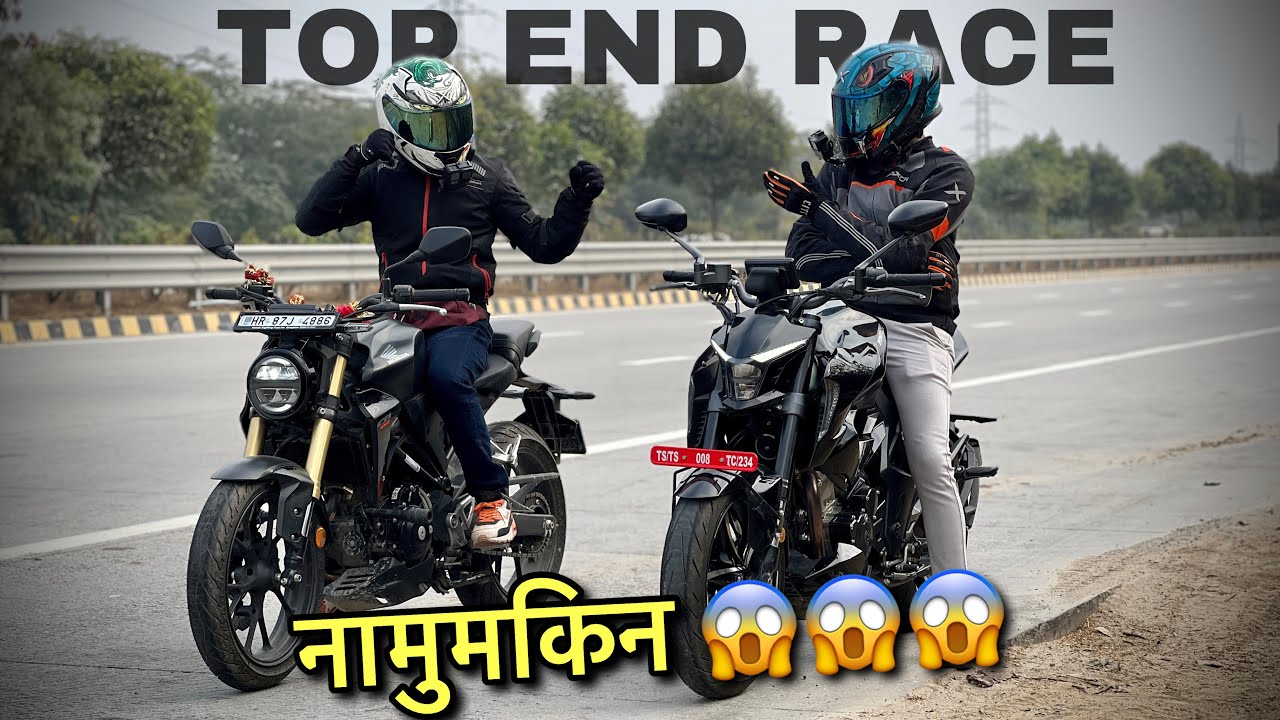 Honda cb 300r vs zontes 350 r Drag Race | Unexpected Results😱🔥