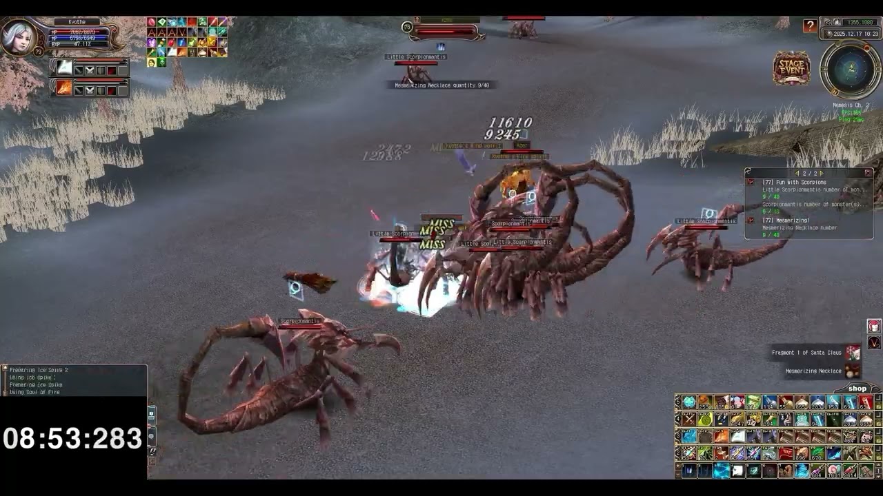 Nemesis Last Chaos - rotation world record (17:15)