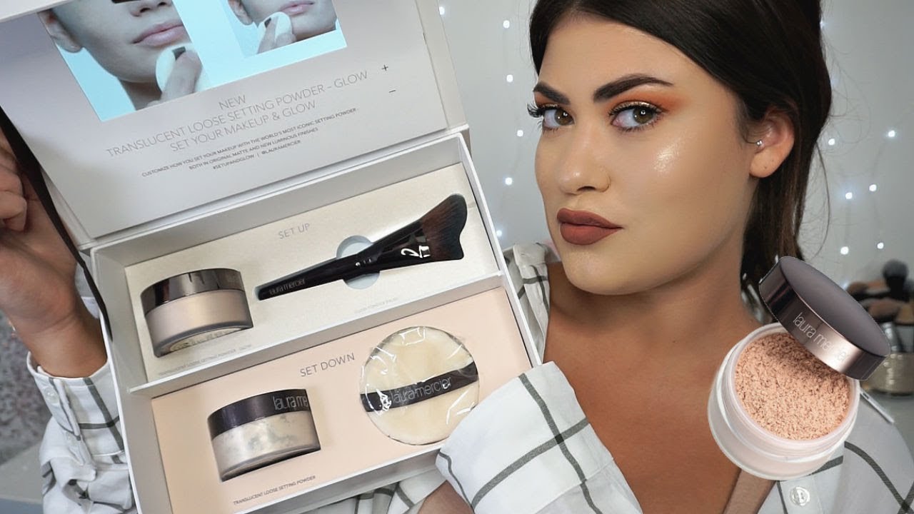 *NEW* Laura Mercier Translucent Powder GLOW & Makeup Tutorial 🍂