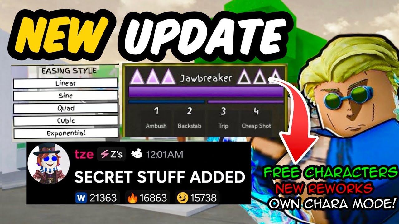 EVERYTHING ADDED IN THE NEW JJS UPDATE! SKILL BUILDER & NANAMI | Jujutsu Shenanigans