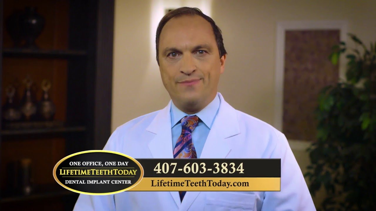 Lifetime Teeth Today | Dr. Ronald Trevisani | All on 4 Dental Implants