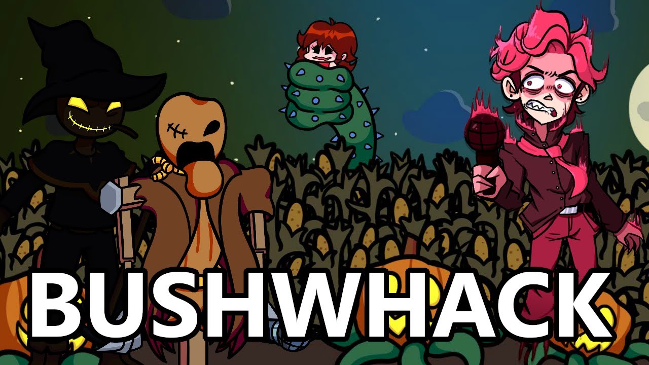 Bushwhack - Senpai VS Zardy and Cablecrow cover | Friday night funkin' Zardy's mod