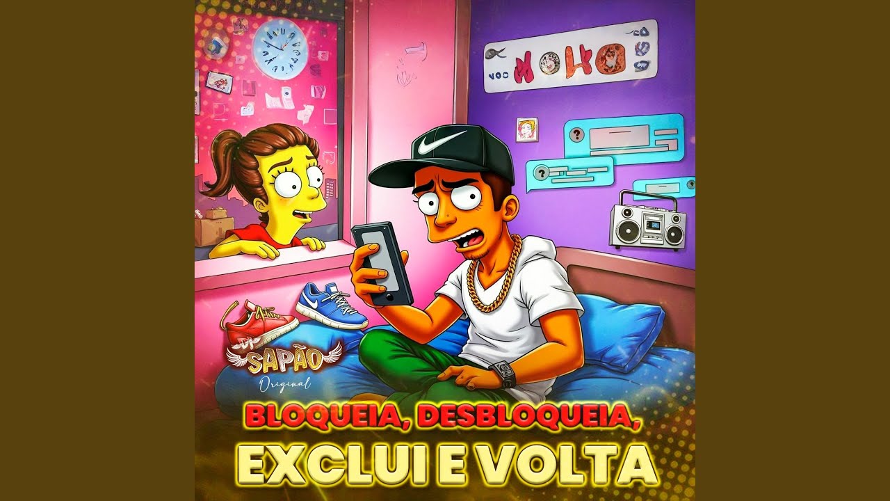 Bloqueia, Desbloqueia, Exclui e Volta