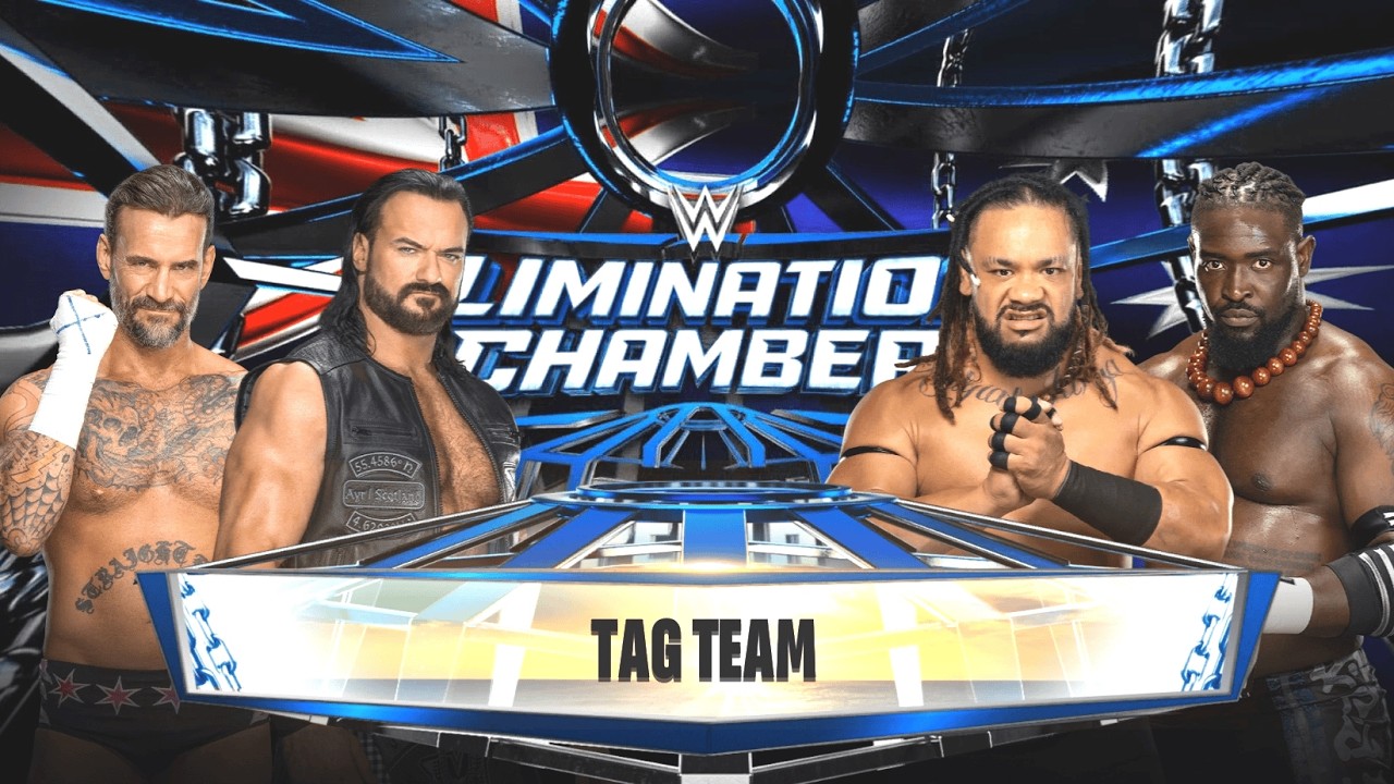 FULL MATCH - CM PUNK & DREW MCINTYRE VS JACOB FATU & OBA FEMI - WWE 2k25 GAMEPLAY - @GameOnHarsh