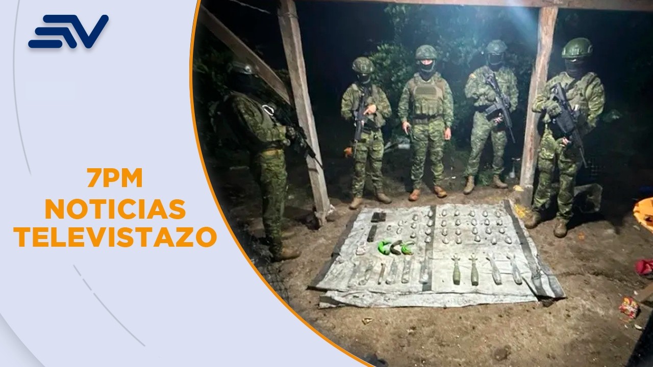 Portoviejo: militares hallaron en Playa Prieta granadas que pueden perforar blindaje | Televistazo