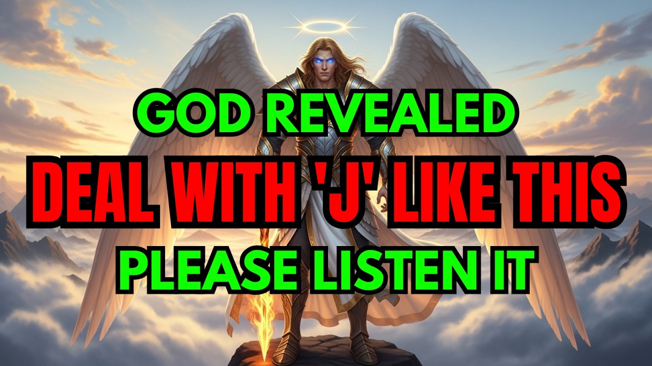 🔴 Chosen One: God Just Revealed the Truth About the ‘J’ Person in Your Life ✨🙏