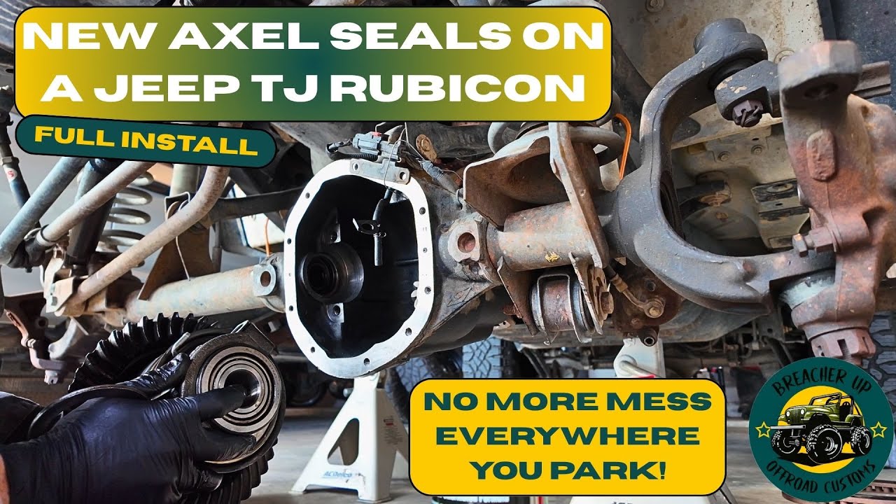 Jeep TJ Rubicon Front Axel Seal Replacement