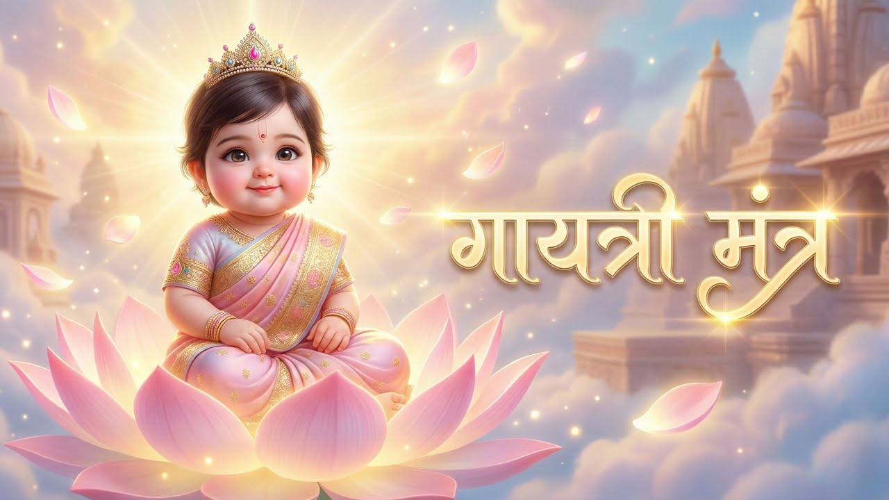 Morning Gayatri Mantra 30 Min | Soothing Meditation Mantra | Bal Kirtan