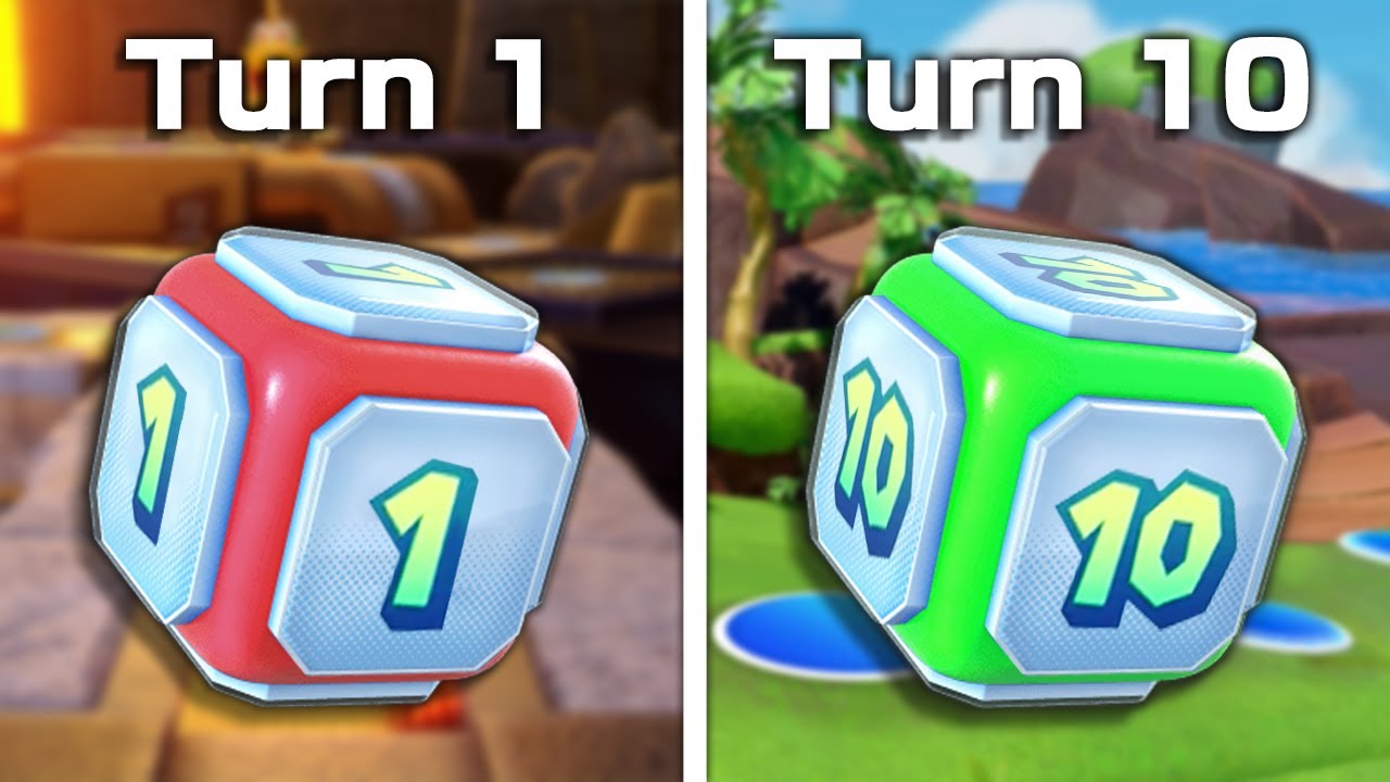 Mario Party Jamboree, but our dice roll gets BIGGER...