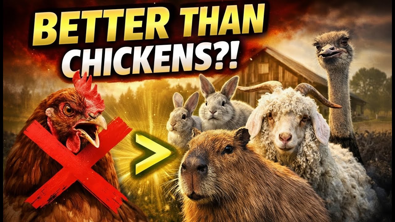 Hidden Since WWII: 5 High-Value Animals That Outperformed Chickens in Every Way