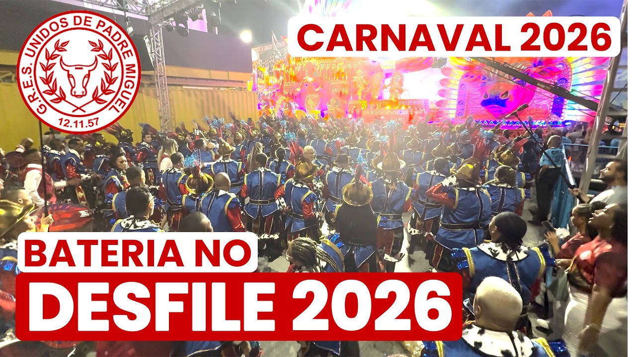 UNIDOS DE PADE MIGUEL 2026 - 4K | DESFILE OFICIAL| SAMBA AO VIVO #SERIEOURO26