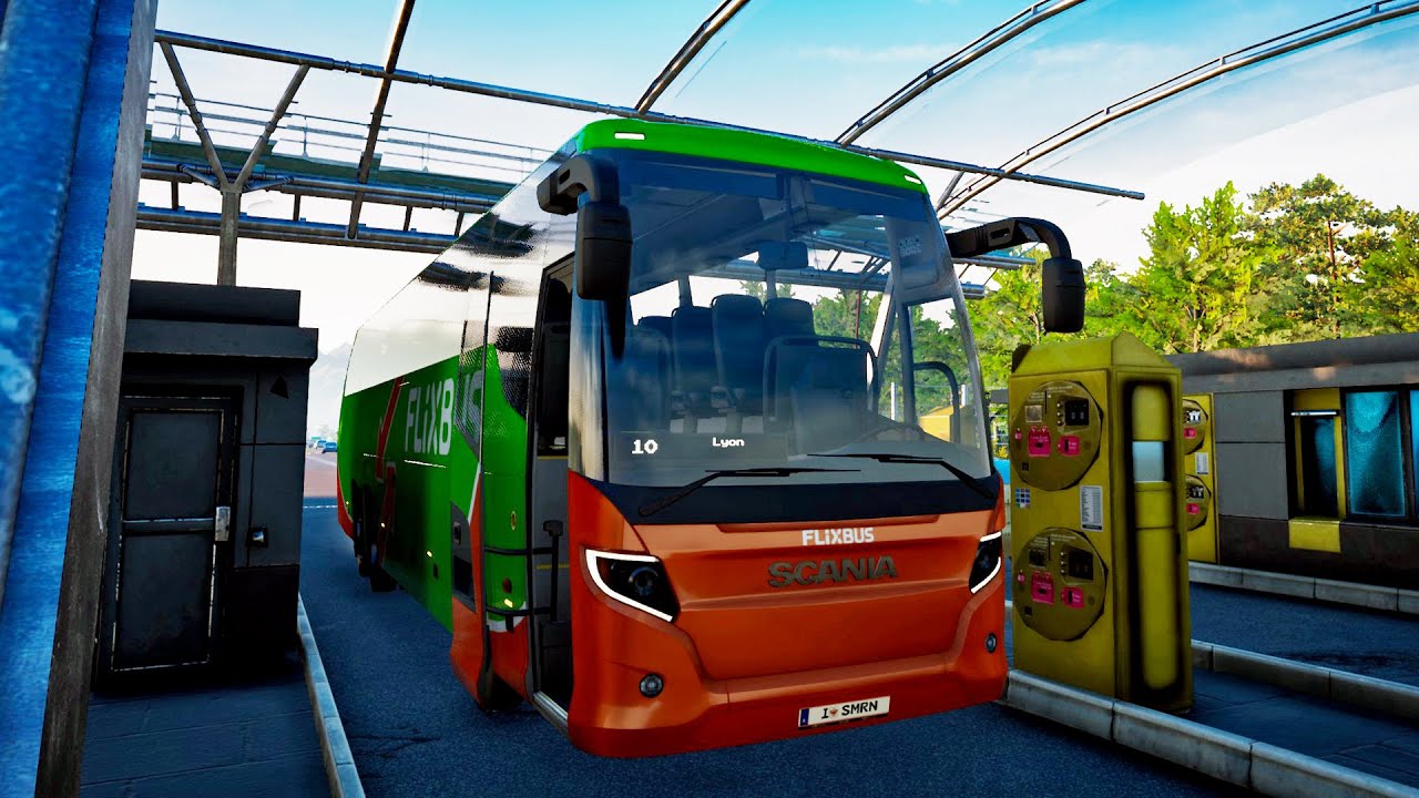 Fernbus Simulator - FRANCE ! ! ! Grenoble →  Lyon  ! ! !