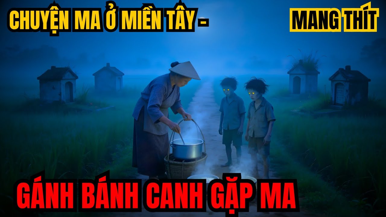 Gánh bánh canh gặp ma ở Mang Thít - Chuyện ma ở miền Tây 