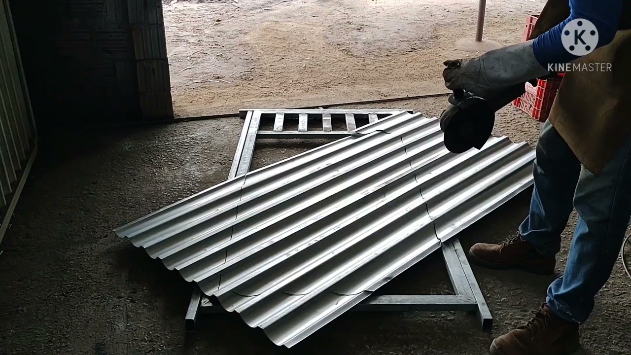 COMO VOCÊ CORTAR A CHAPA LAMBRIL NA DIAGONAL