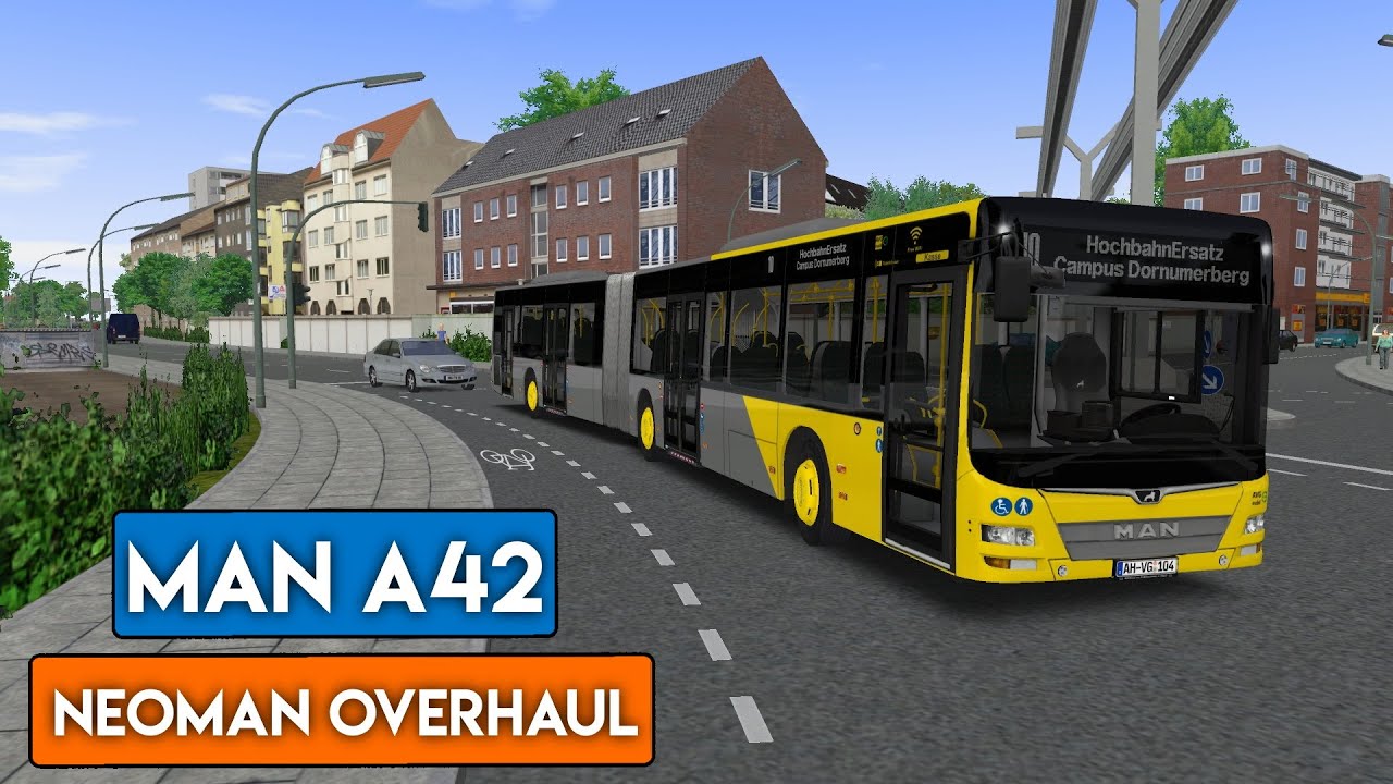MAN Lion's City A42 Viertürer - NEOMAN Overhaul Pack (Sobol) Update 2.2 | Let's Play OMSI 2 #146