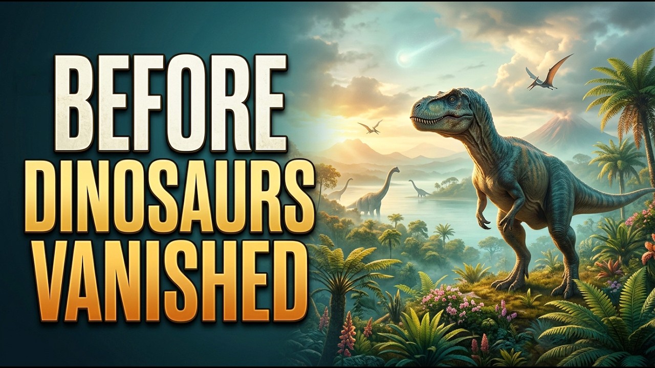 History For Sleep | How Beautiful Was Earth Before the Dinosaurs Vanished?