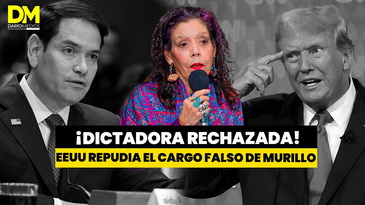 ⚠️🚨 Murillo despreciada: EEUU repudia el cargo inventado de la dictadora