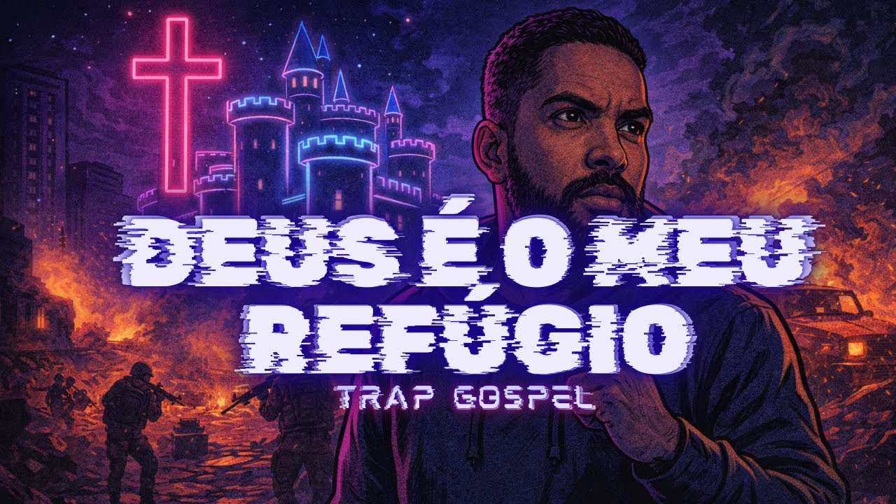 Deus é o Meu Refúgio - Música Gospel Inspirada no Salmo 46 - Jesus Trap Gospel 2026
