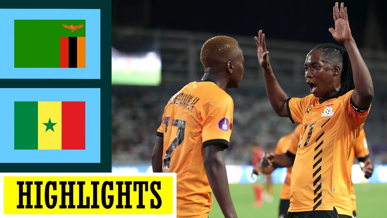 Zambia vs Senegal Highlights & All Goals | Women's Africa Cup of Nations WAFCON 2025