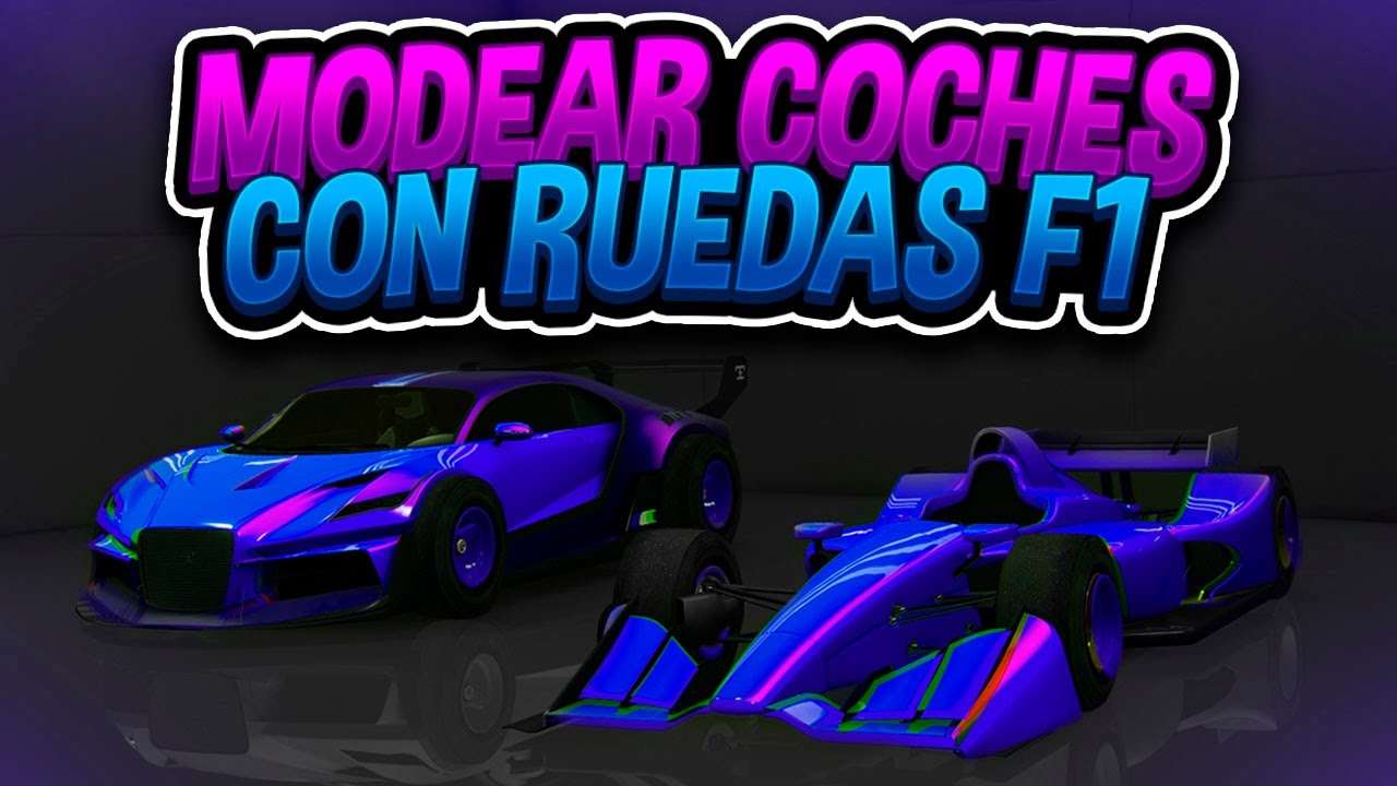 COMO PONER RUEDAS F1 A CUALQUIER COCHE EN GTA ONLINE/ MODEAR COCHES CON RUEDAS F1/ TRUCO GTA5 ONLINE