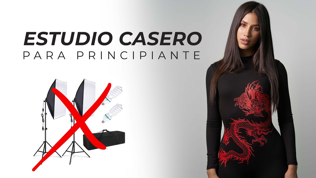 Como HACER un estudio fotográfico CASERO