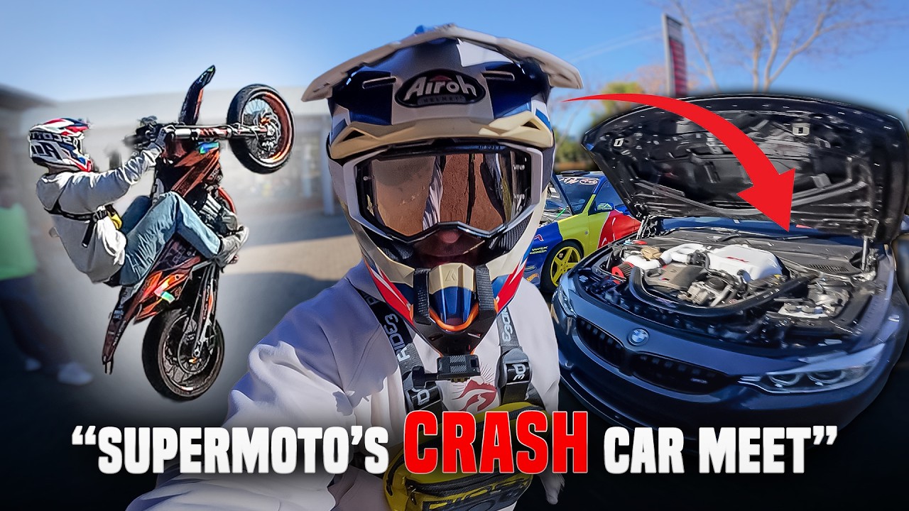Dirtbikes Invade Car Meet in Pretoria! 🔥